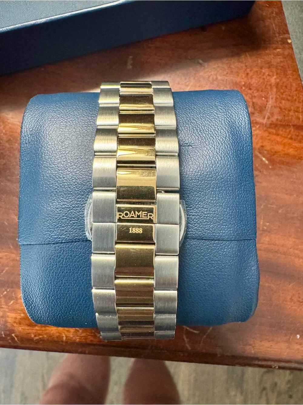 Roamer Men's Two-Tone Blue Dial Dive Watch